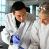 healthcare professional contact us form image of doctors in lab